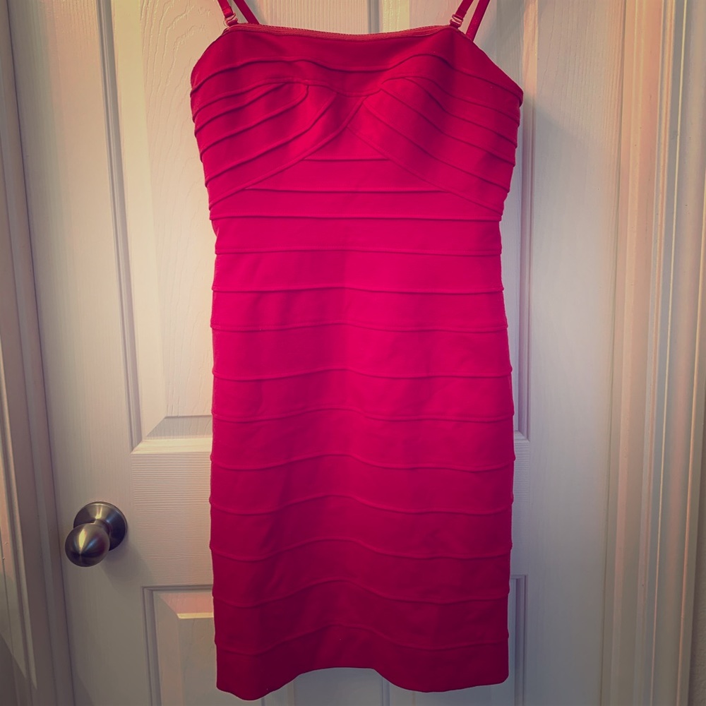 Pink party dress